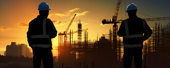 TheRenoCo team on a building project site